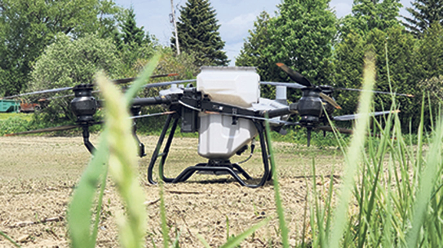 Un drone testé face aux  changements climatiques - La Terre de chez nous