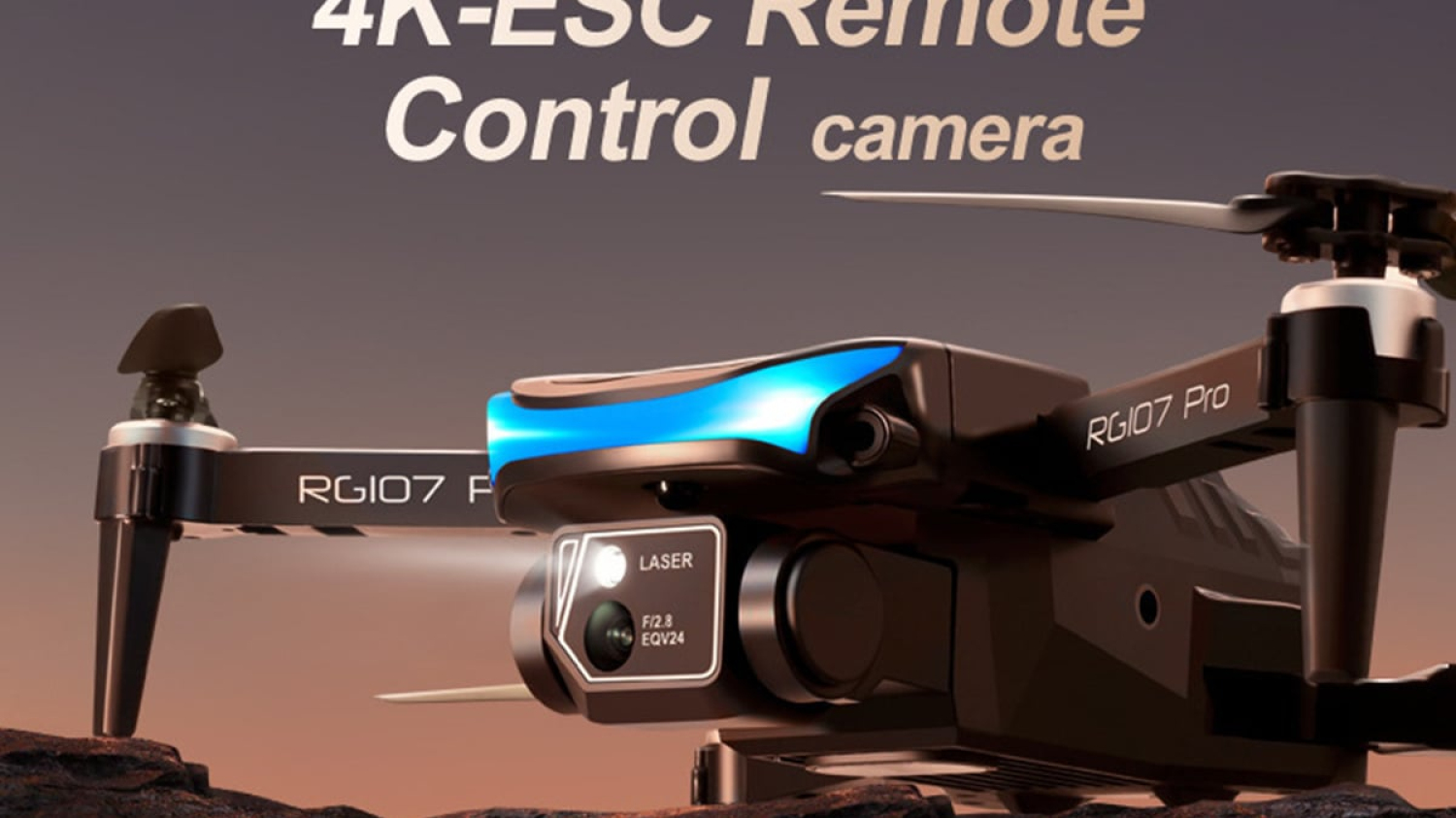 Obtenez le drone « à l'épreuve des oops » pour les débutants qui veulent des photographs 4K tueuses - maintenant 45 % de réduction 