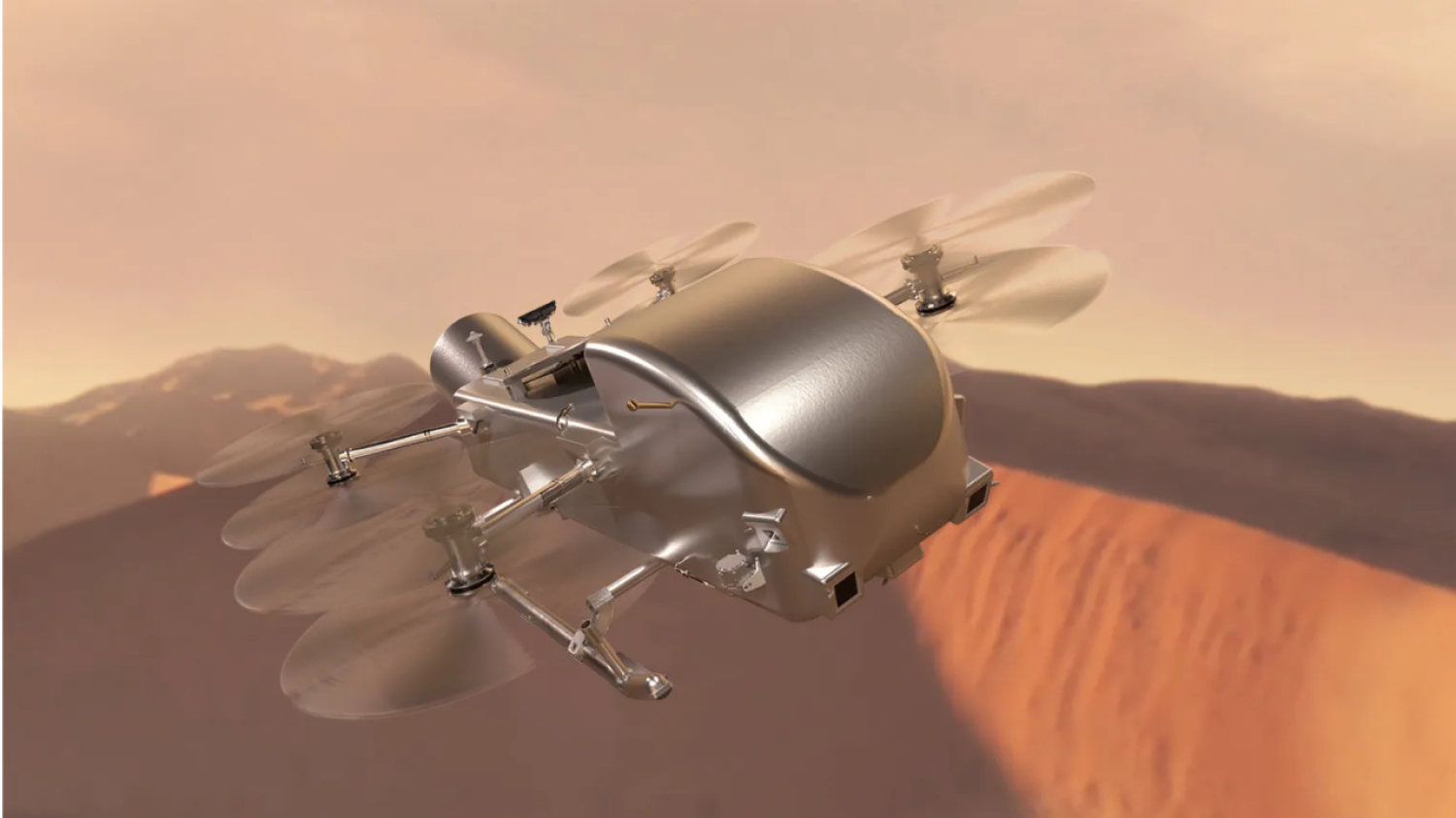 La NASA choisit SpaceX pour envoyer Dragonfly, son drone-libellule, sur Titan en 2028