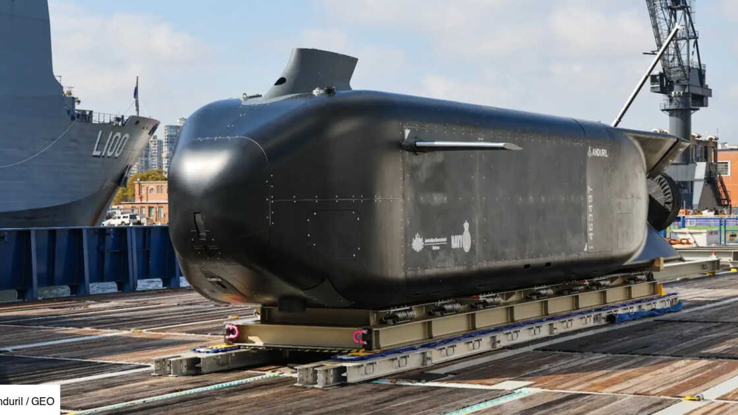 100 heures de navigation: le drone sous-marin d'Anduril établit un record de voyage en solitaire