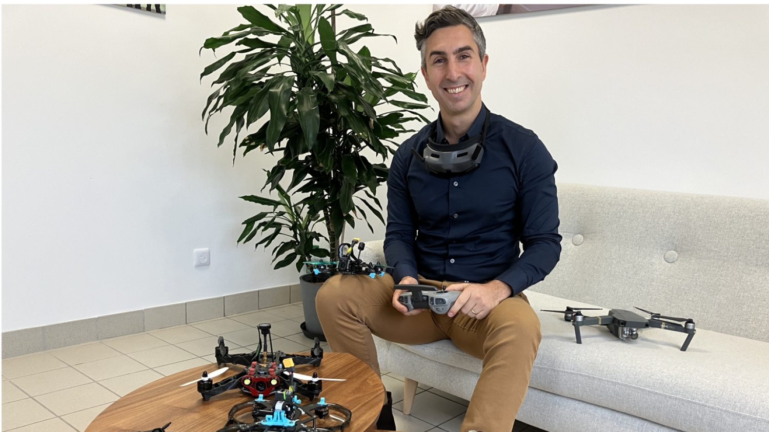 Vendôme : rencontre avec un pilote de drone