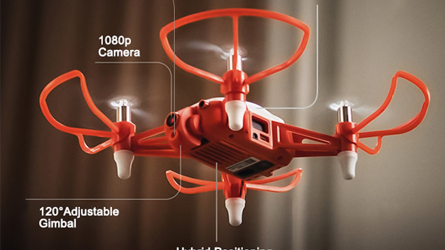 Hula : Un drone abordable avec caméra prend en charge les applications AR et l'action multijoueur grâce à un blaster laser