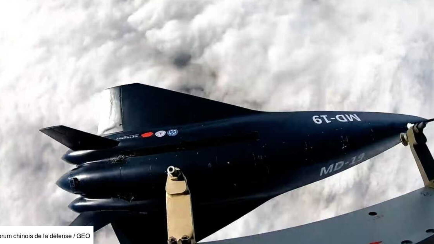 La Chine dévoile le premier drone à atterrir horizontalement après avoir franchi le mur du son