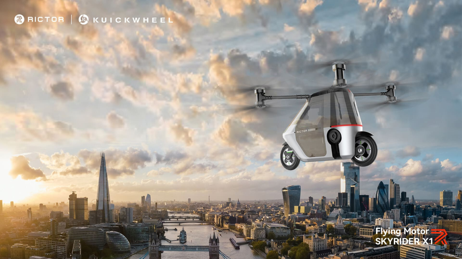 CES Las Vegas : Une première moto volante basée sur la technologie drone - Moto-Station