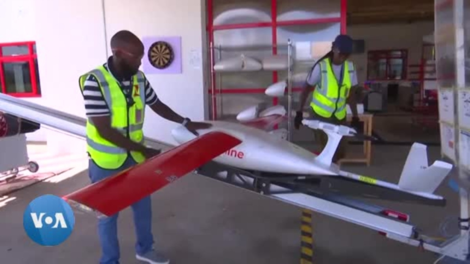 La livraison de médicaments par drone au Kenya