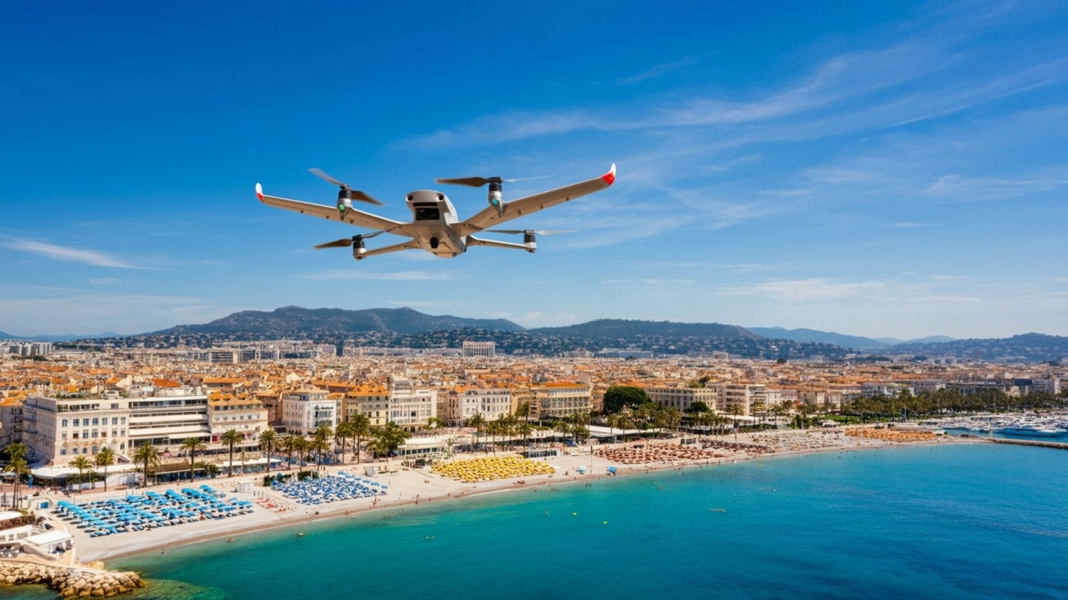 A Cannes, un drone sera déployé pour surveiller les constructions illicites qui ne peuvent être visibles depuis la voie publique