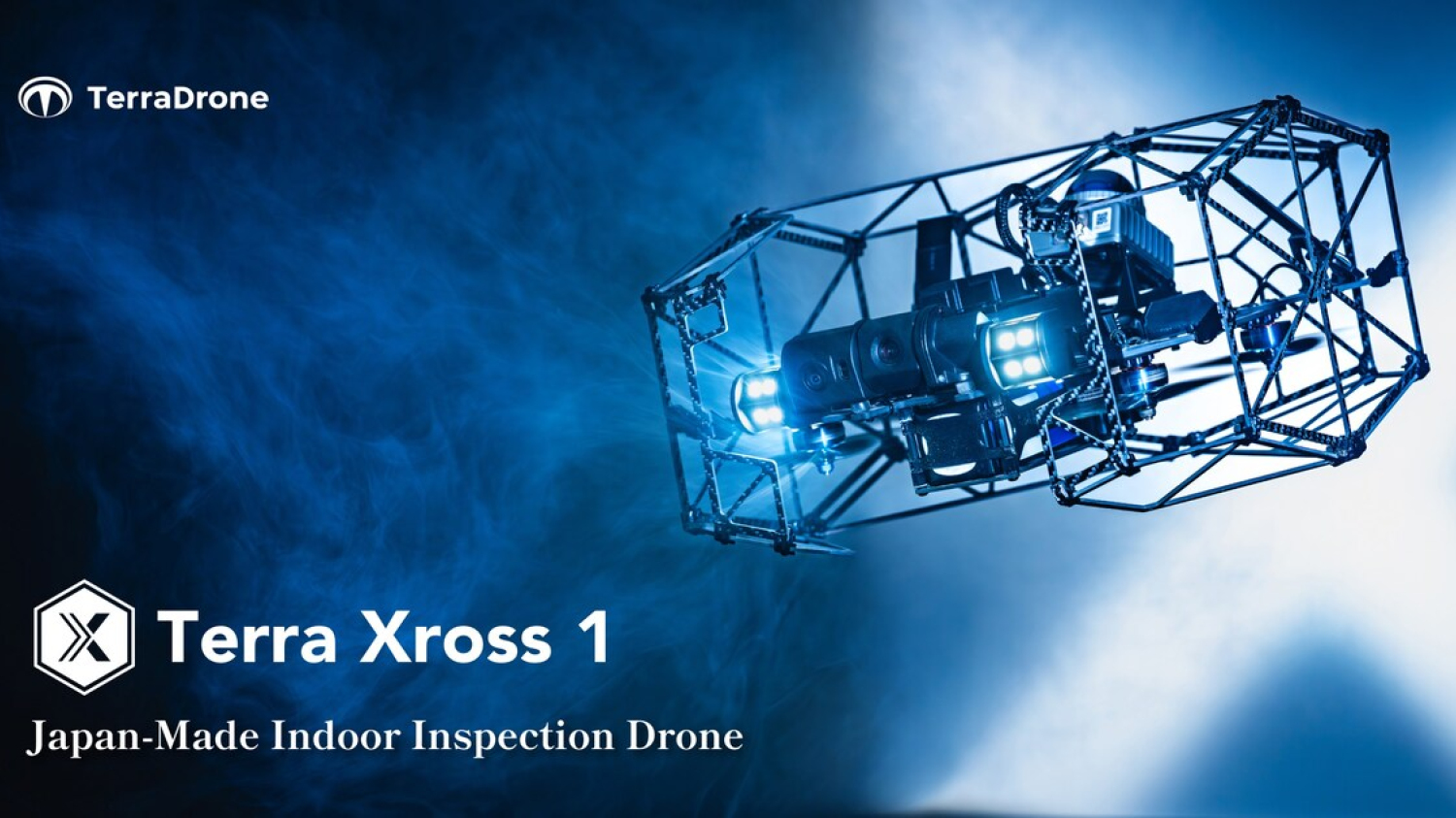 Terra Drone lance le drone d'inspection intérieure « Terra Xross 1 » fabriqué au Japon