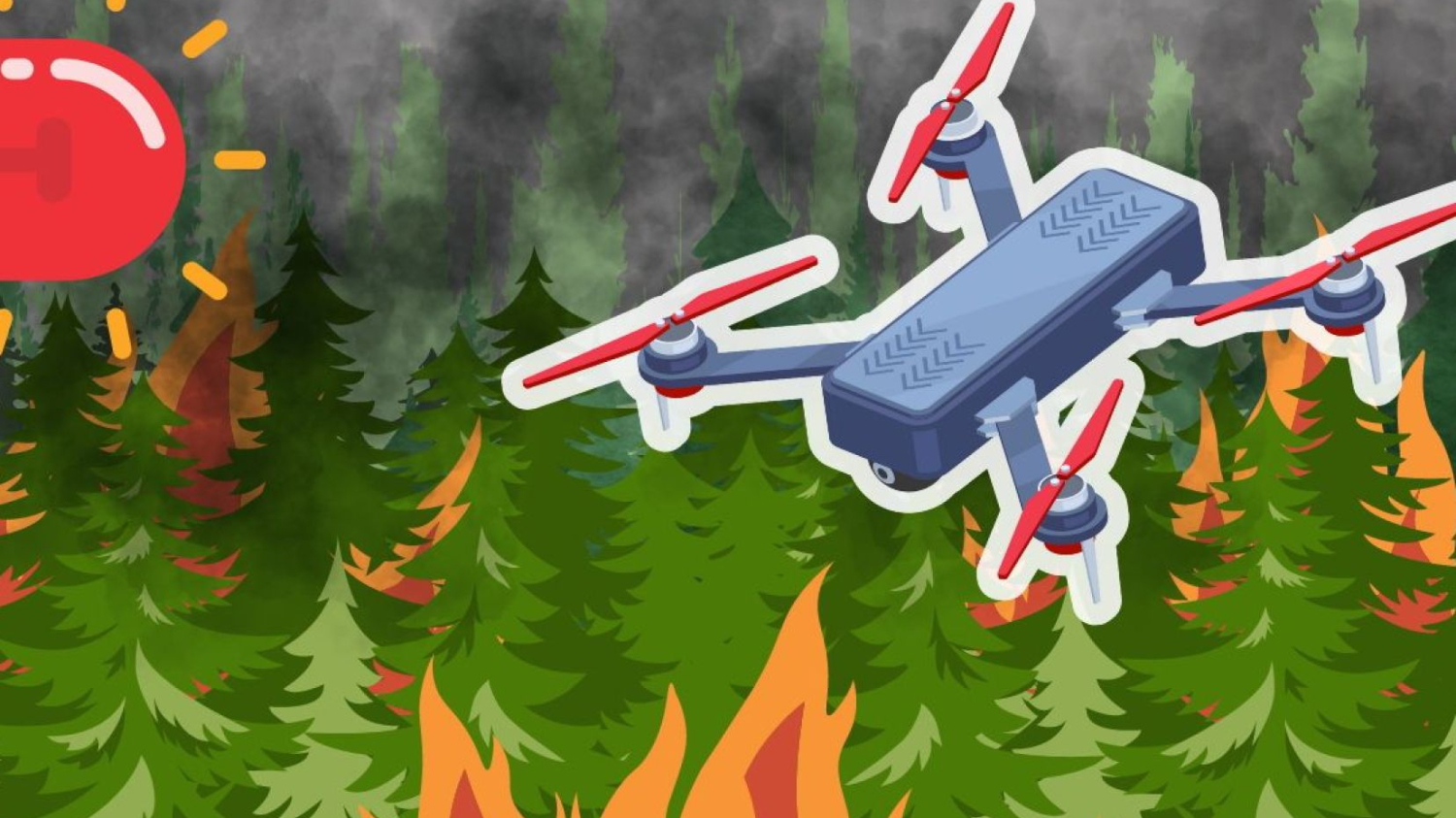 Les As de l'info | Feux de forêt : des drones à la rescousse !
