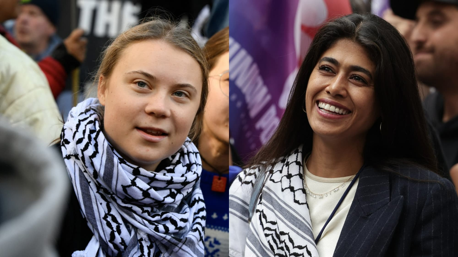 "Nous avons eu deux alertes": le bateau humanitaire de Rima Hassan et Greta Thunberg en route vers Gaza survolé par des drones grecs