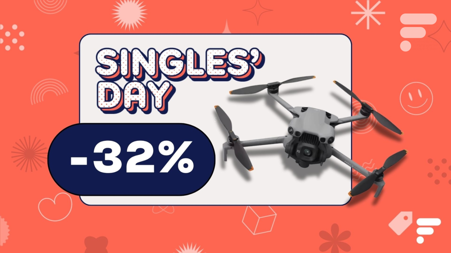 DJI Mini 5 Pro : ce récent petit drone grand public noté 9/10 est à -32 % pendant le Single Day