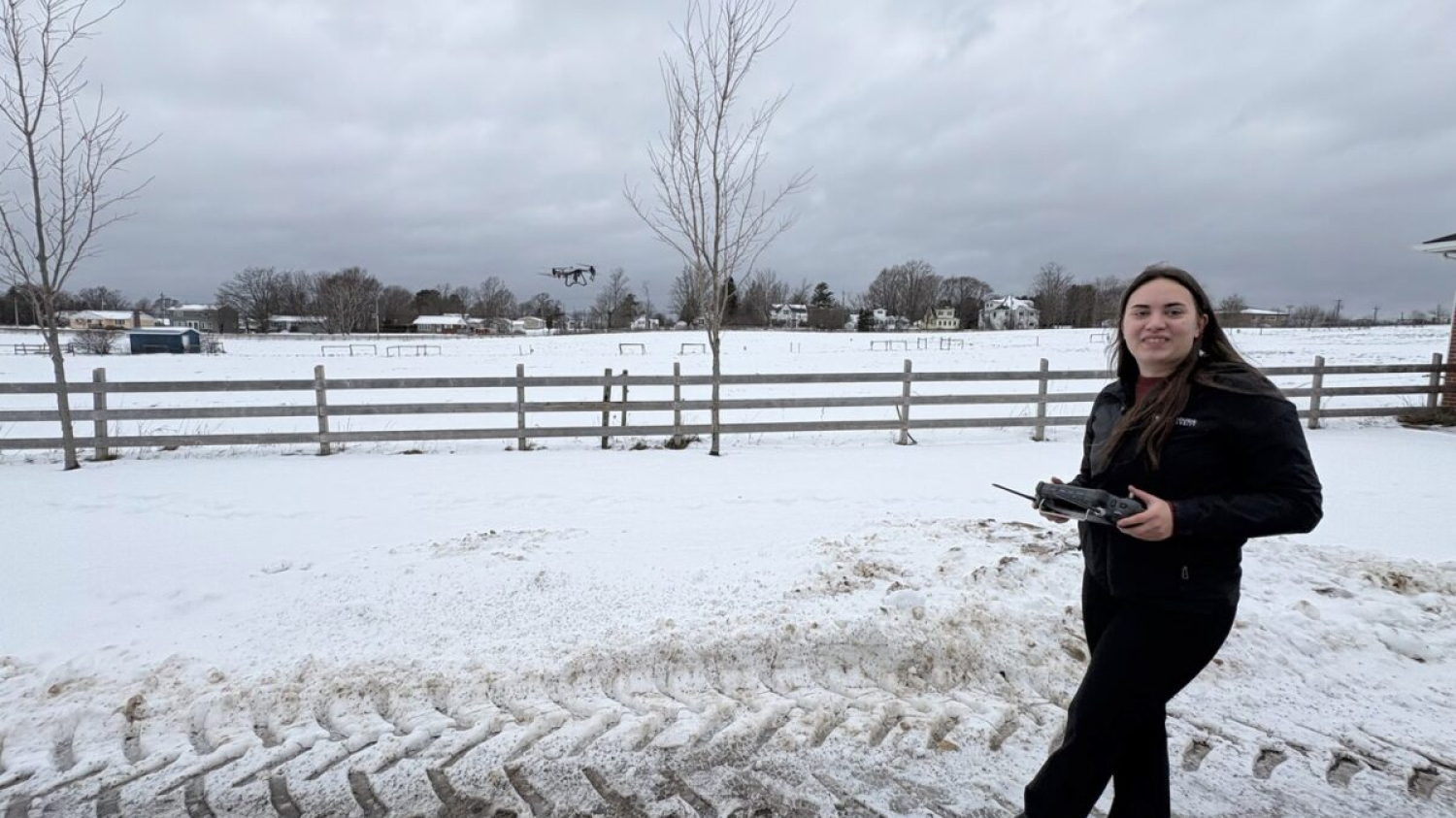 Des chercheurs étudient l'usage de drones pour la pulvérisation de pesticide 