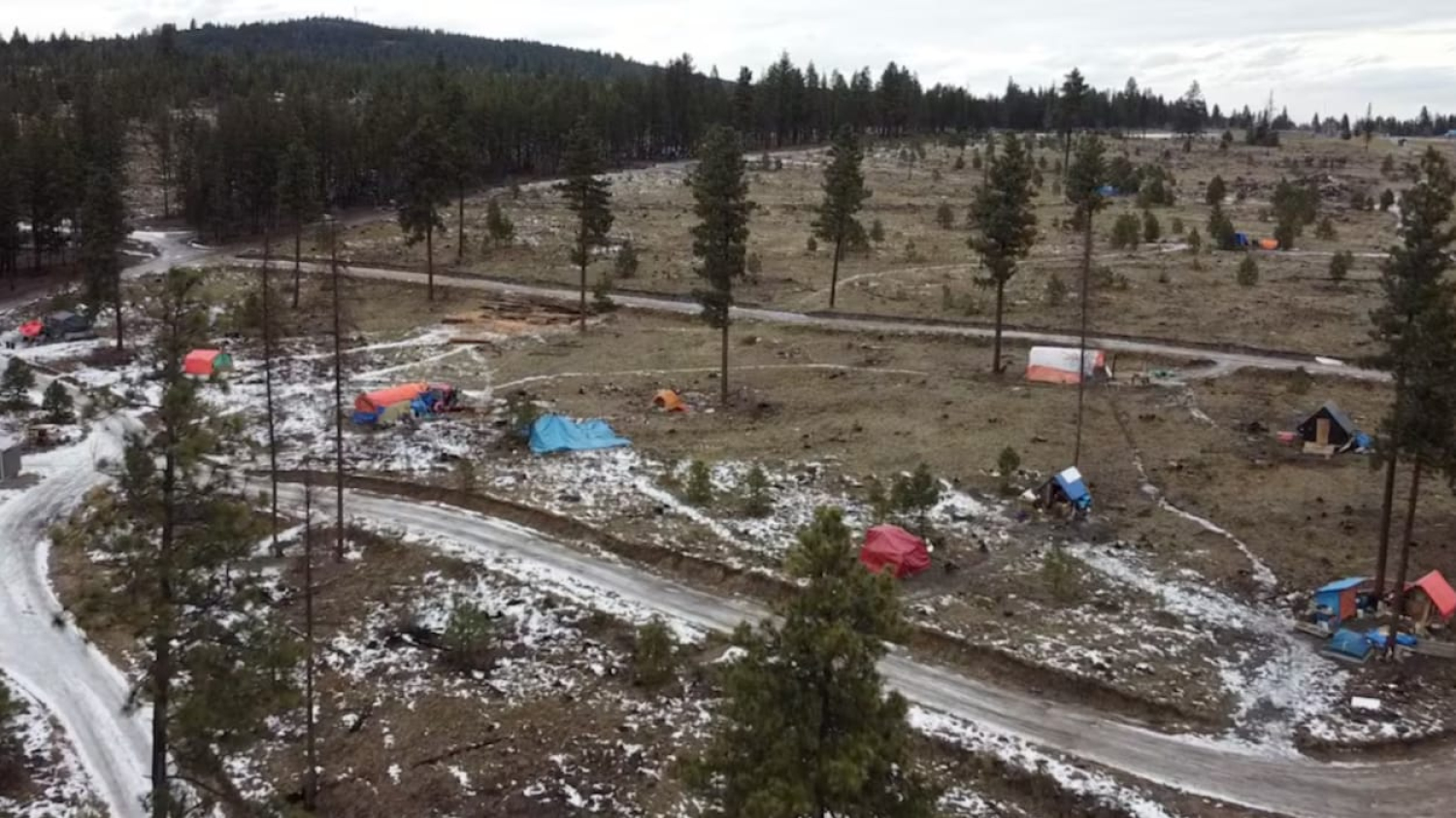 À Cranbrook, des drones pour surveiller des campements de sans-abri