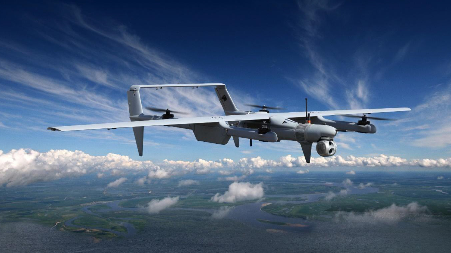 SMDM : la Marine nationale opte pour la version VTOL du drone Aliaca pour ses bâtiments de soutien