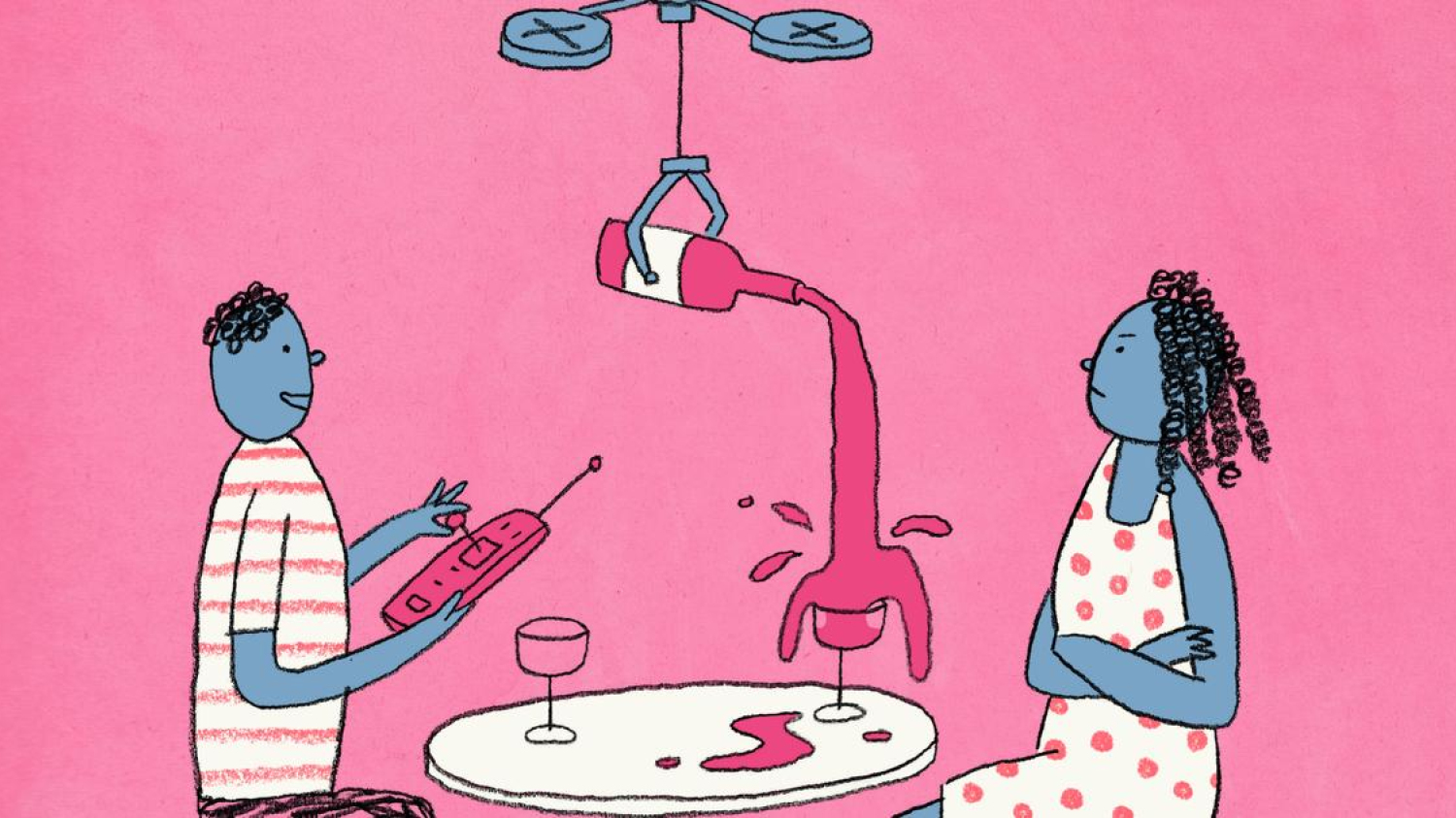 Cet homme qui a voulu me séduire avec un drone