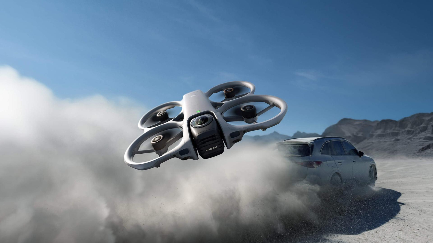 DJI lance l’Avata 360, son premier drone panoramique