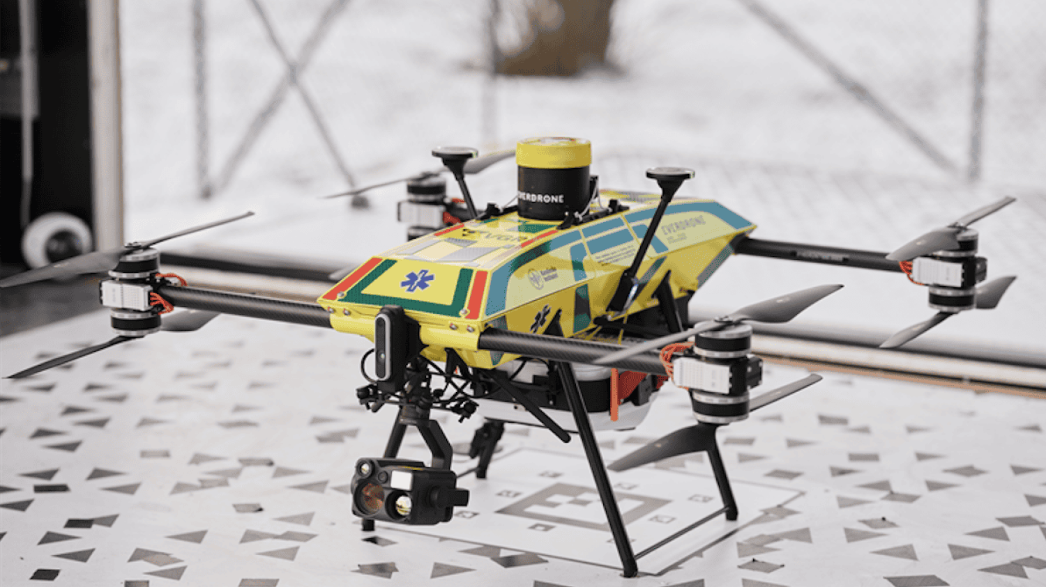 Lancement d'un drone médical de nouvelle génération offrant une réponse plus rapide et une plus grande capacité de charge utile 