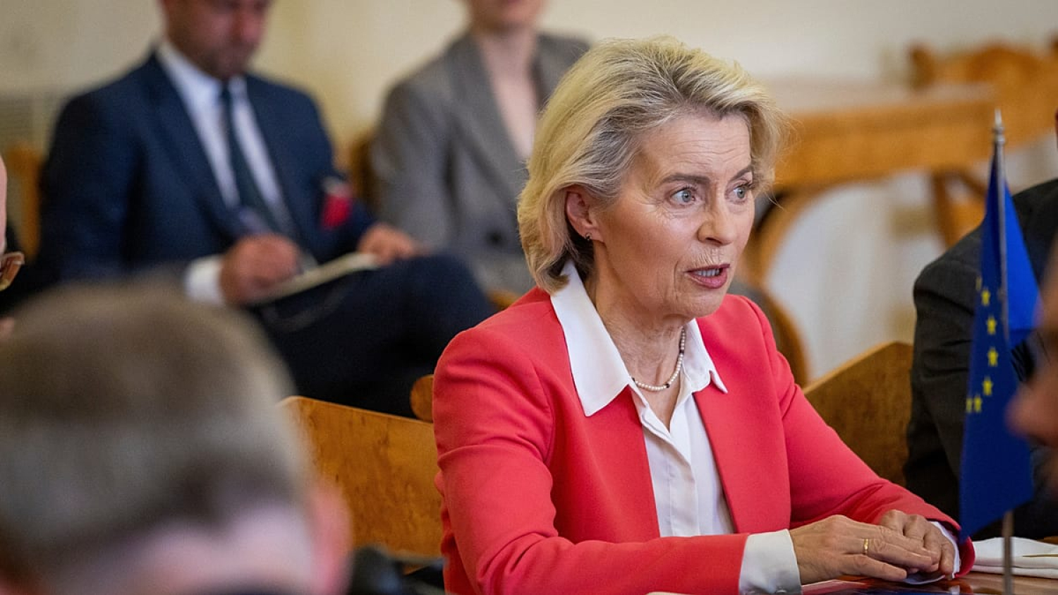 Face aux incursions de drones à l'est de l'UE, Ursula von der Leyen souhaite plus de fermeté