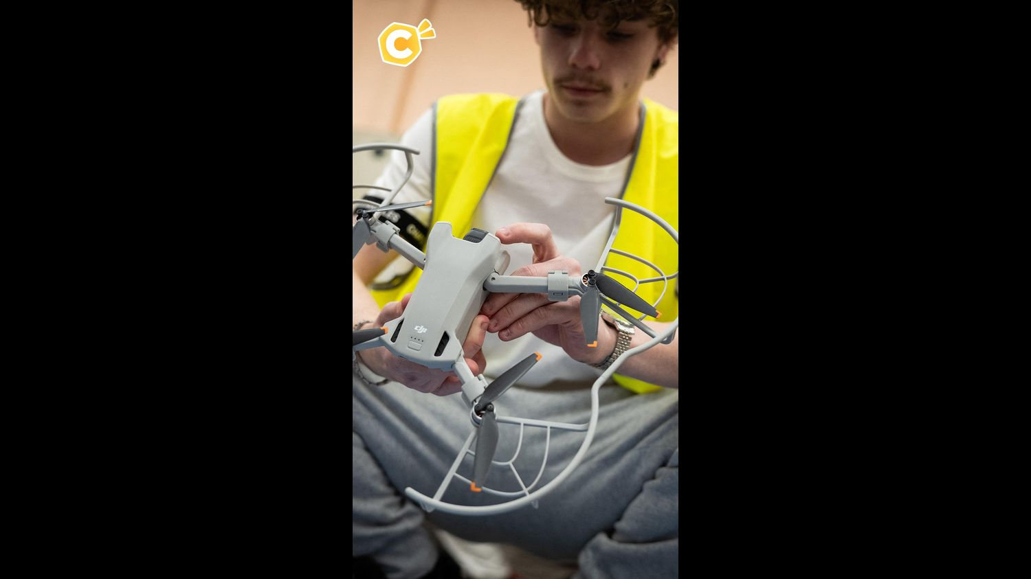 Quand tu fais voler un drone pour avoir le bac