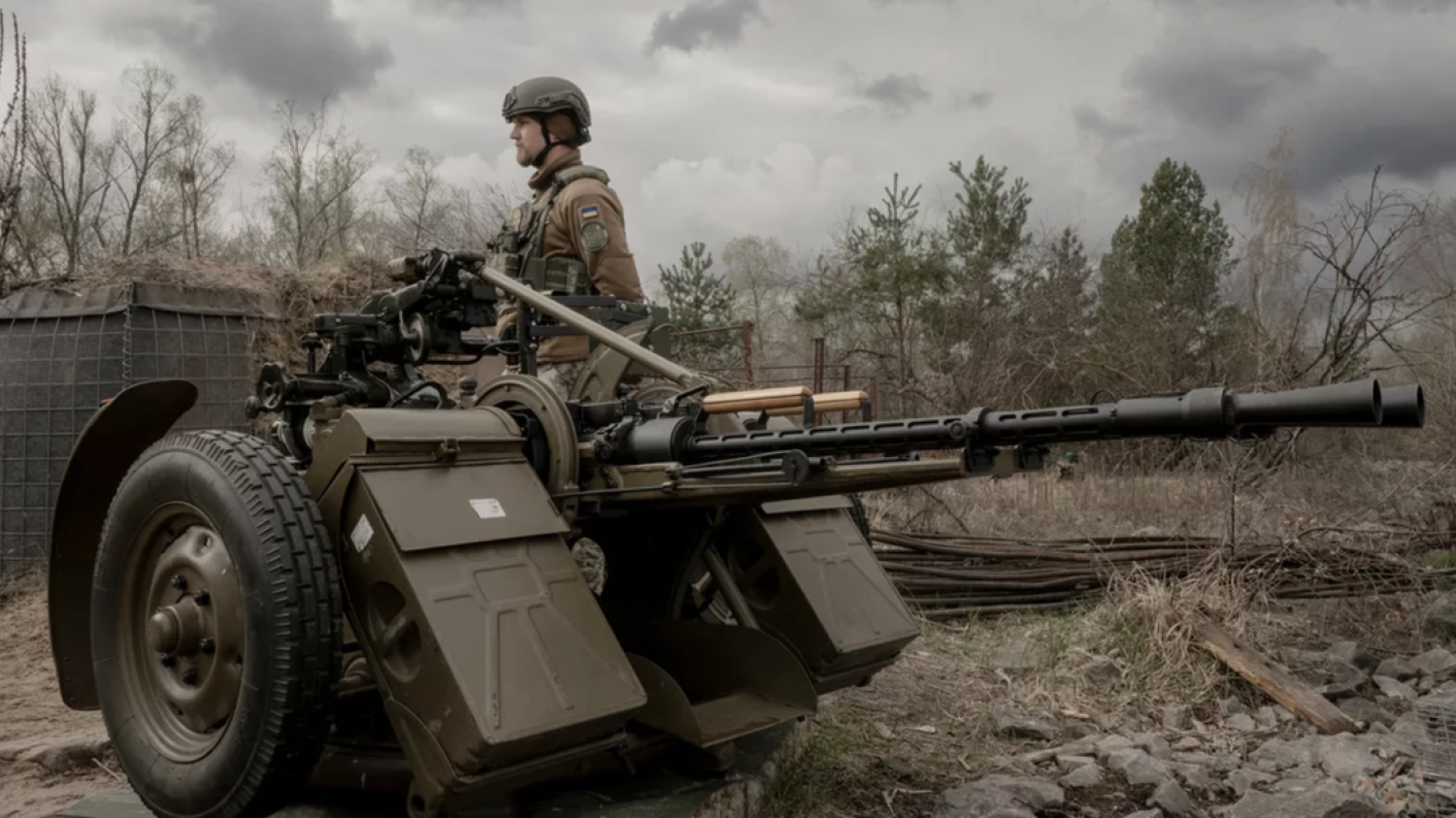 Inside the Chernobyl Exclusion Zone, With Ukrainian Soldiers Intercepting Russian Drones