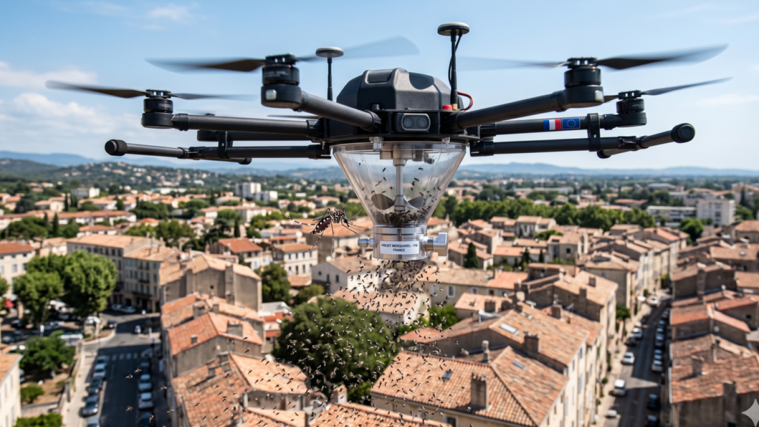Moustiques-tigres : pourquoi des drones vont bientôt en larguer des milliers au-dessus de nos villes