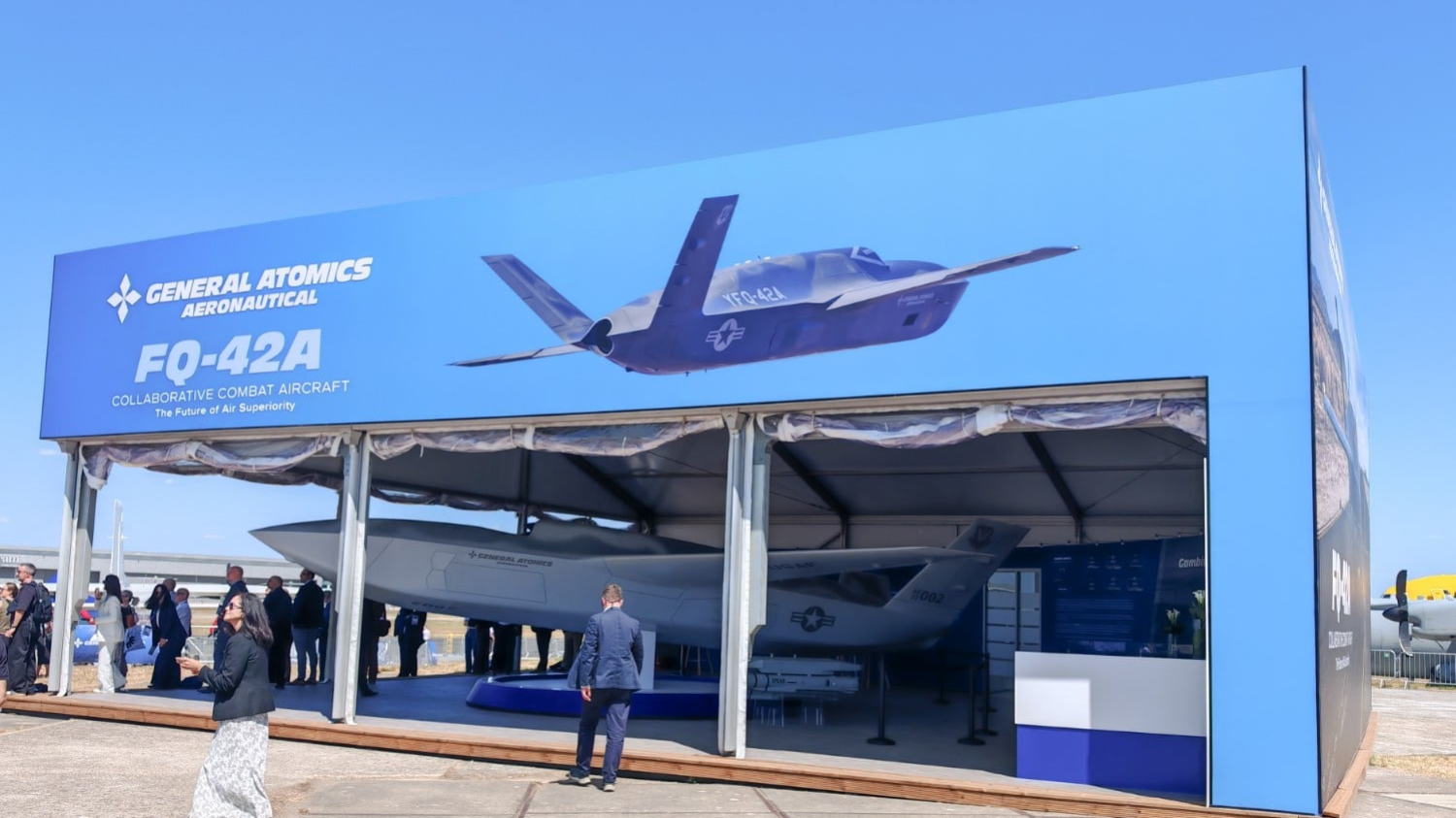 Farnborough 2026 : General Atomics met en avant son drone de combat FQ-42A