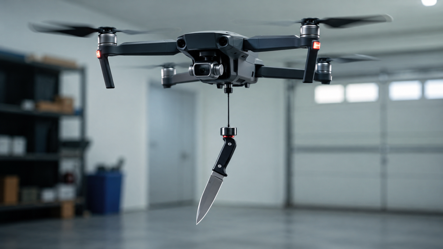 Insolite : Aux États-Unis, un drone policier désarme un suspect avec un aimant 