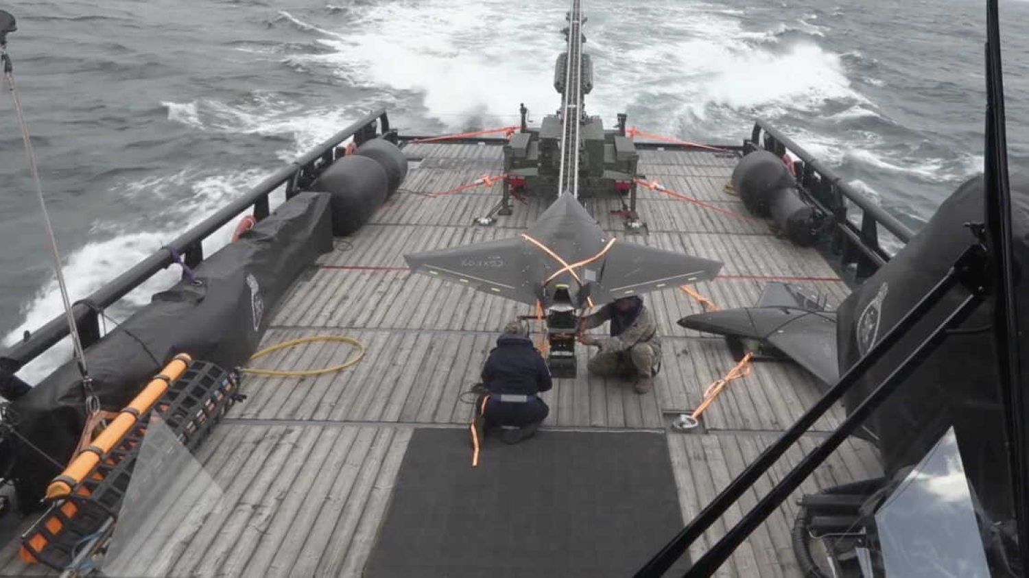La Royal Navy lance un drone kamikaze depuis un navire en mer, une grande première