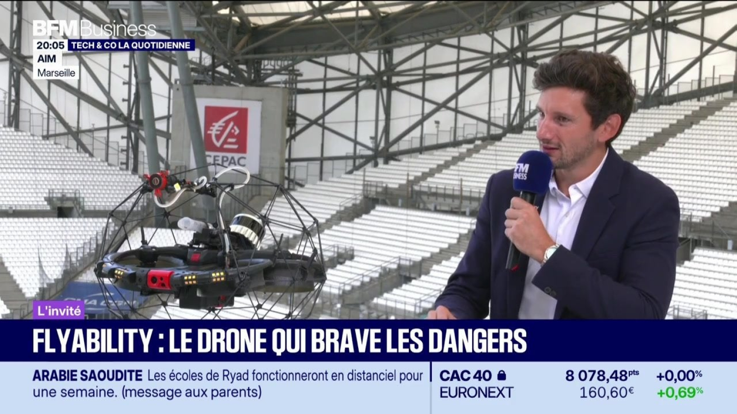 Lucas Senault (Flyability) : Flyability, le drone qui brave les dangers 