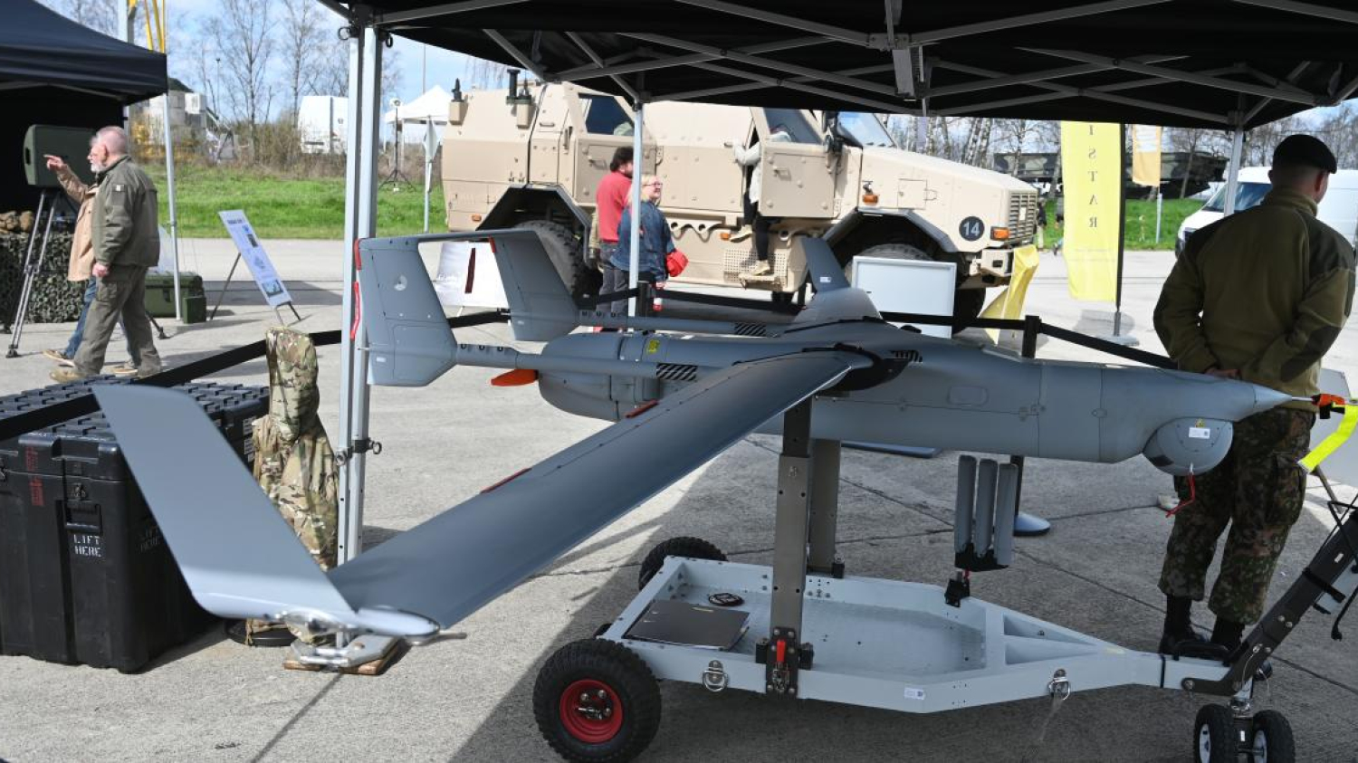 Petite frayeur à proximité du camp d’Elsenborn : un drone militaire évalué à plusieurs millions de dolar se