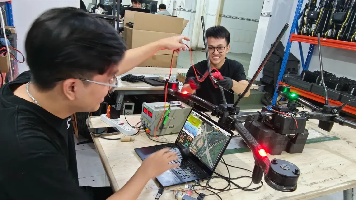 Façonner l'espace pour les drones : vers un développement économique à petite échelle.