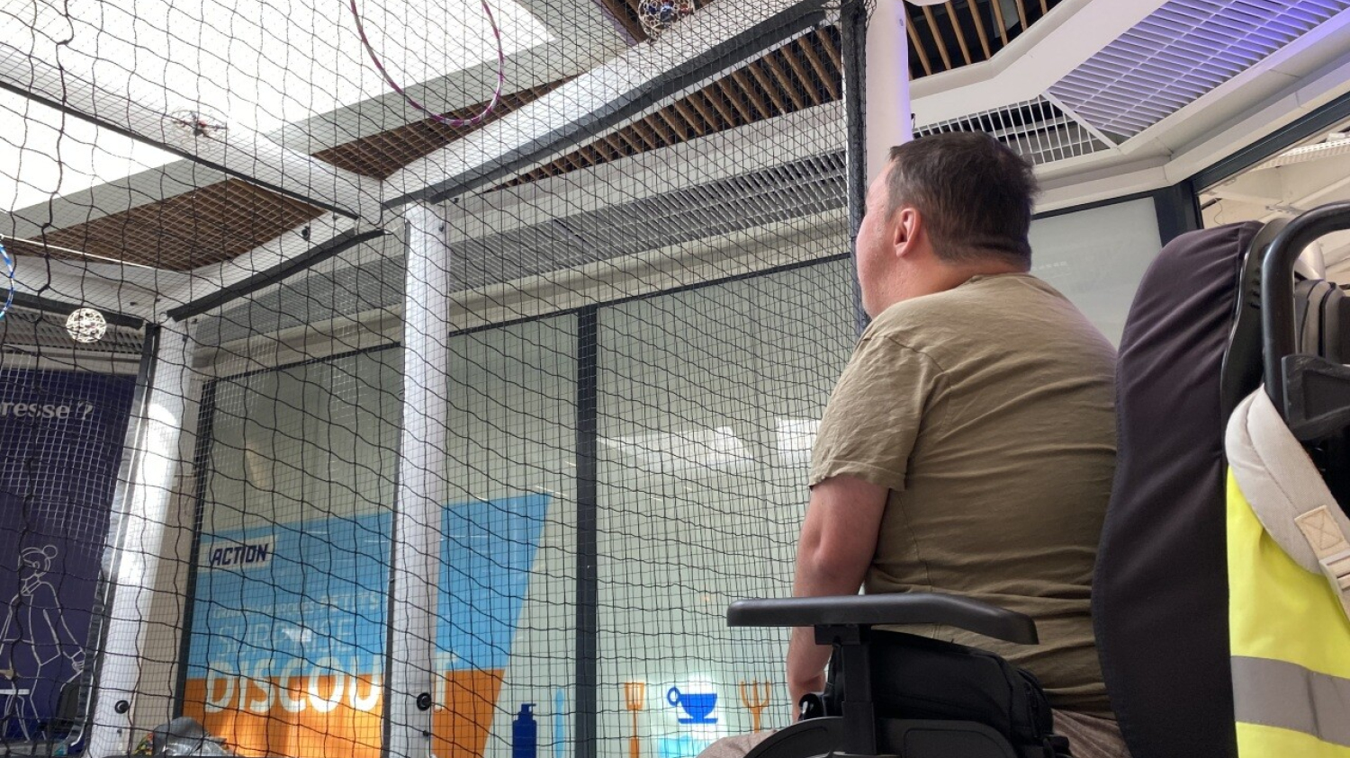 Drone soccer : « Tout le monde peut y jouer que l’on soit valide ou en situation de handicap »