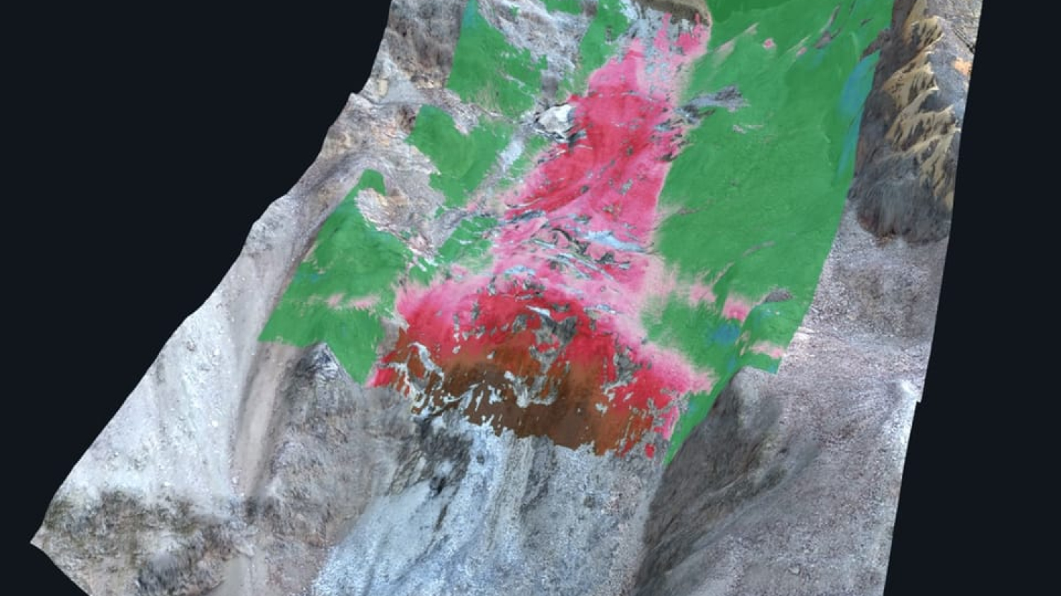 Un drone radar pour détecter plus tôt les dangers naturels dans les Alpes