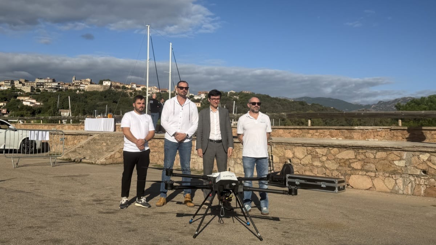À Porto-Vecchio, la livraison par drone prend son envol pour approvisionner les bateaux