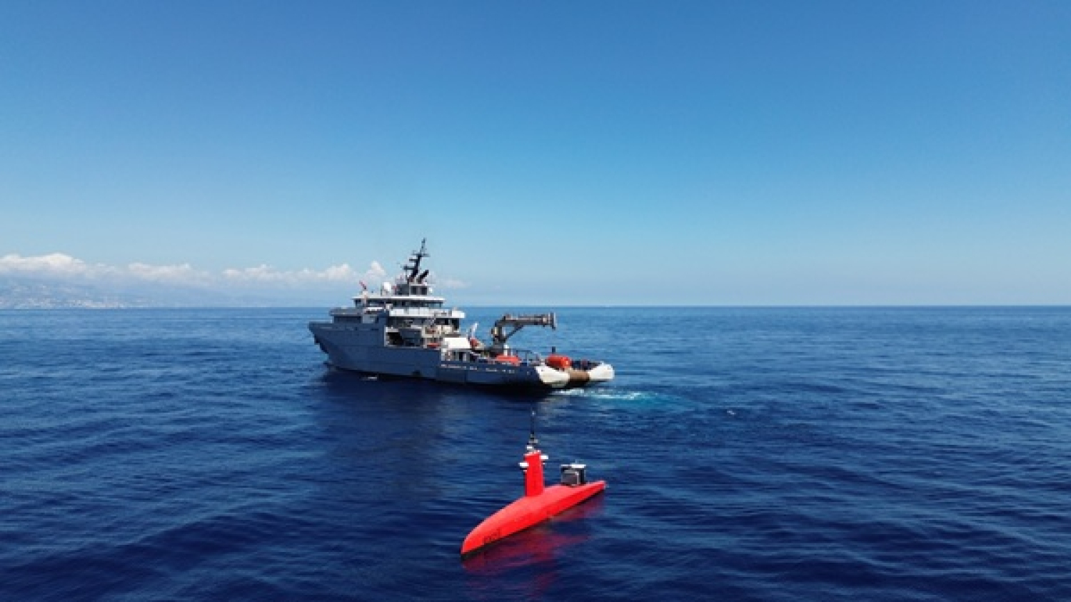 La Direction générale de l’armement évalue le drone sous-marin transocéanique Oryx O-16 d’Exail 
