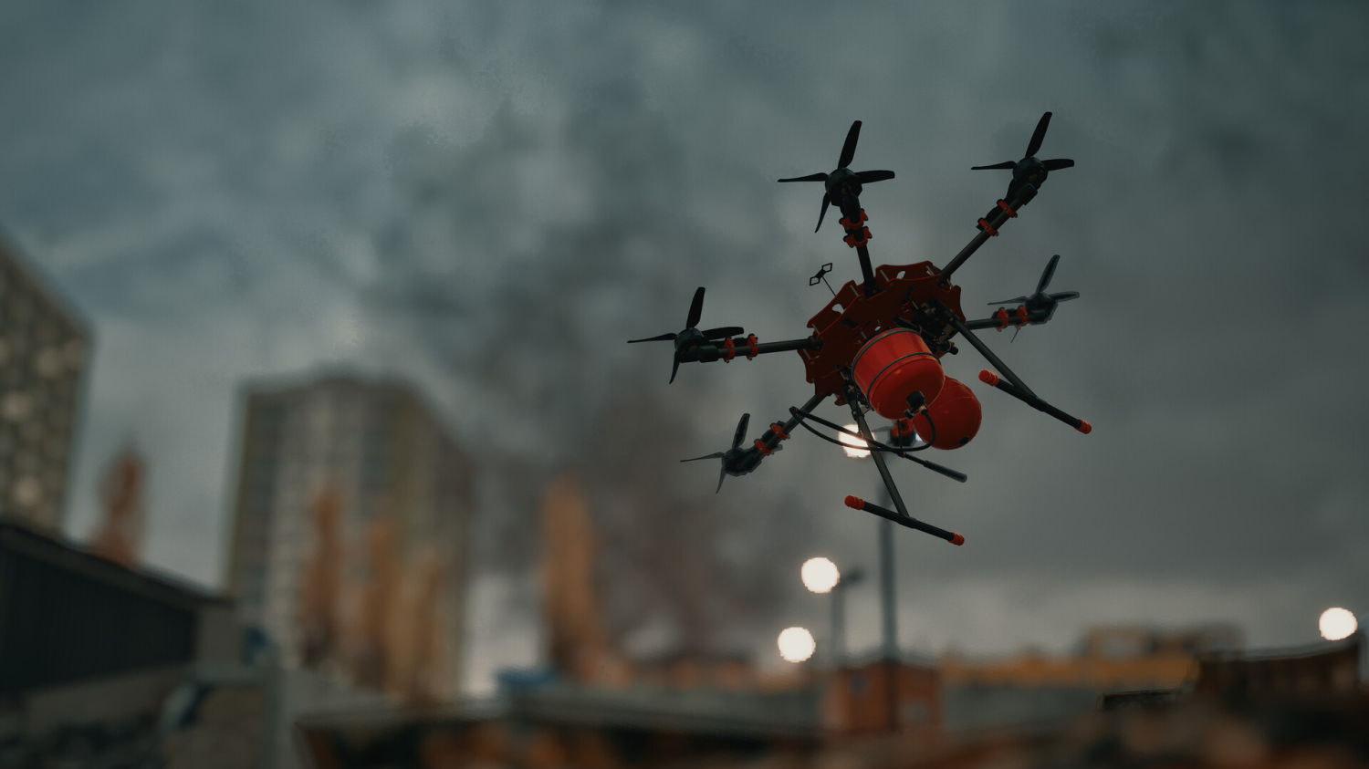 Rescue Drone Simulator: Second Chance embrase Katowice dans son premier gameplay, et toutes les voix radio ne sont pas alliées